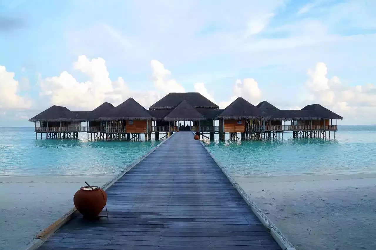 The Maldive Island Resort in the Maldives